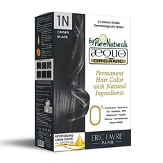 Organic Cream Hair Colour 1N Caviar Jet Black